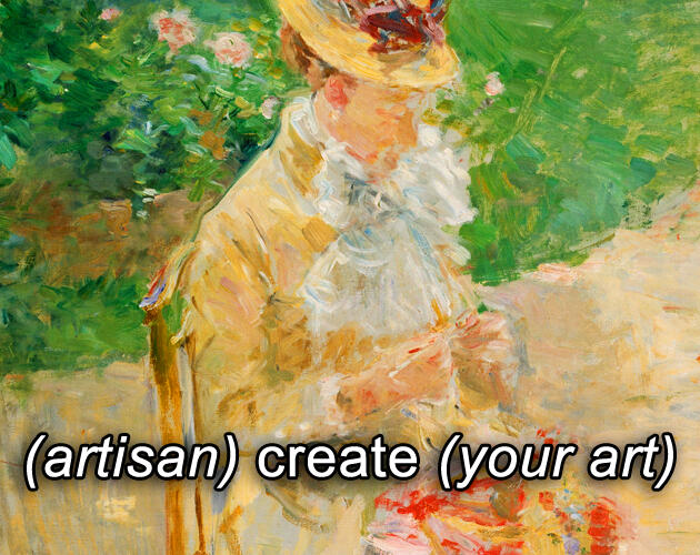 cover art of (artisan) create (your art)